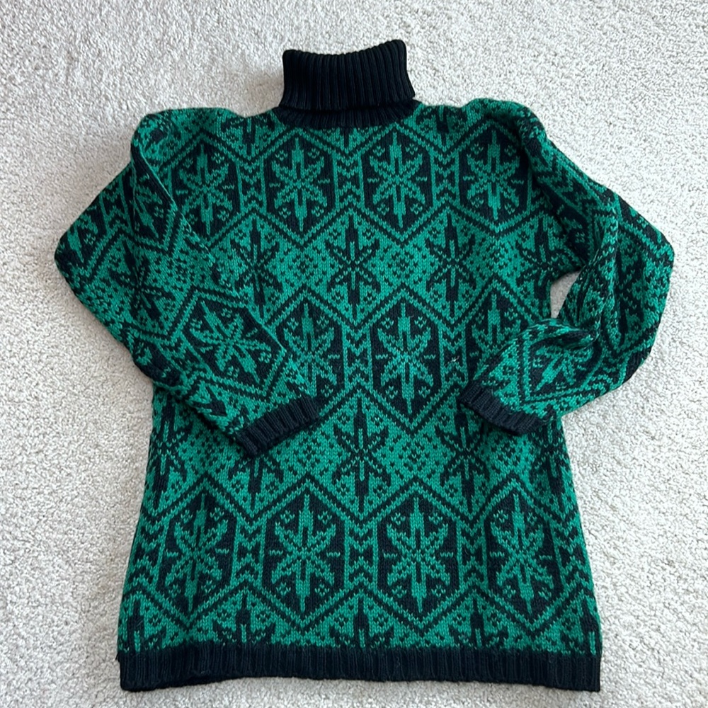 GAP Oversized Tunic 100% Wool Sweater, M